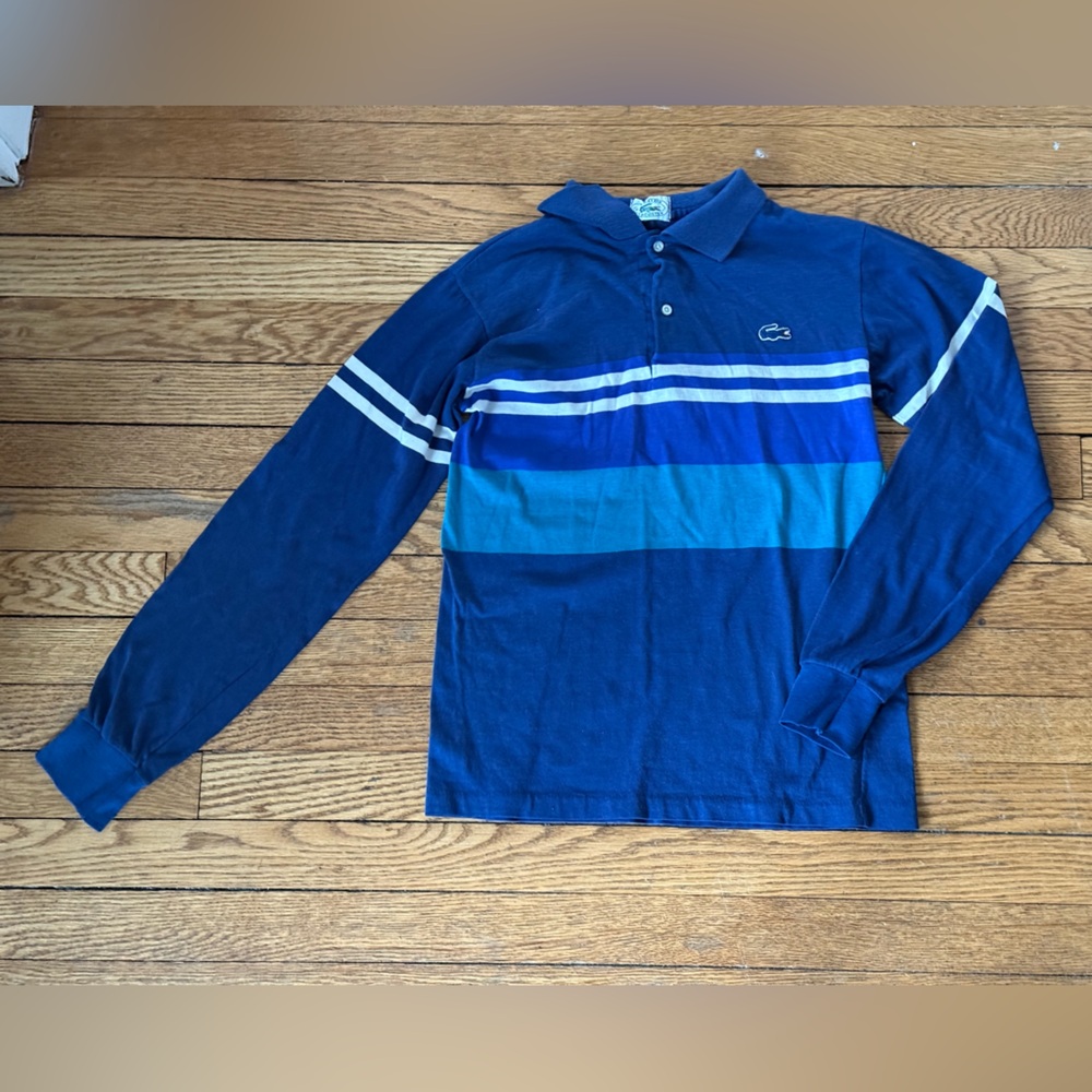 Lacoste x Izod Vintage Polo Shirt - Size Small